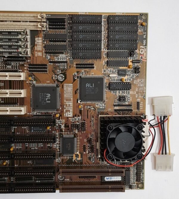MSI MS-4134 VIP VLB ISA PCI retro 486 Mainboard + 80486DX2 66MHz + 16MB RAM - Image 3