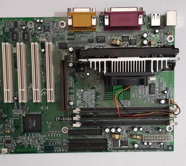 Epox EP-6VBA Slot 1 ISA AGP retro Mainboard + Pentium III 667MHz + 392MB RAM - Image 3
