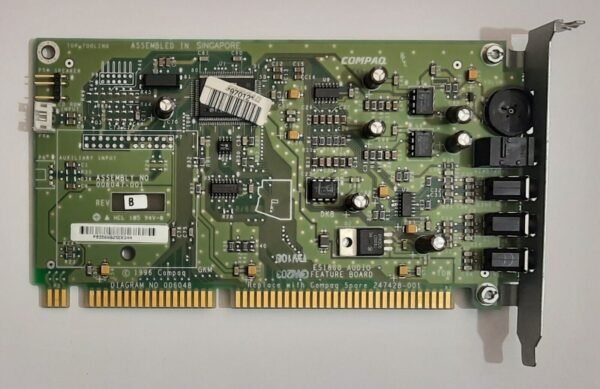 Compaq ES1868 Audio Feature Board ISA Soundkarte (ESS ES1868, retro, 1996)