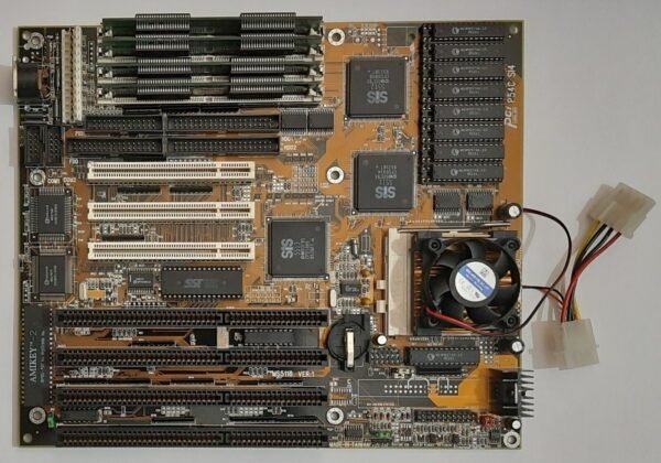 MSI MS-5118 Sockel 7 ISA Mainboard + Intel Pentium 100MHz + 32MB EDO-RAM