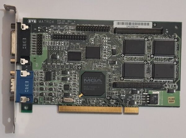 Matrox Mystique 220 PCI Grafikkarte (MY220P/BlZ4l, MGA-1164SG, 4MB, 1997)