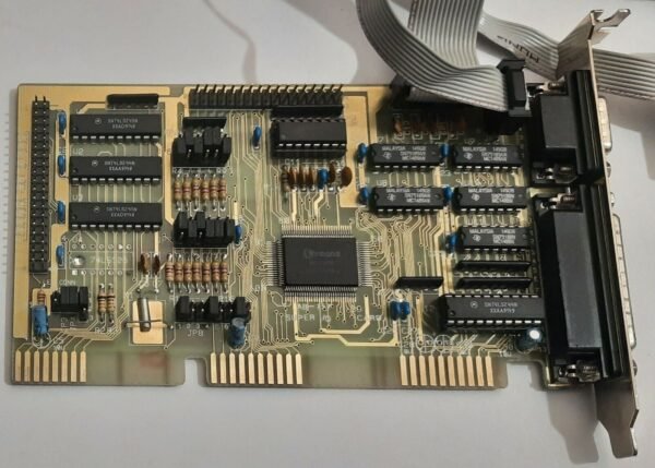 Winbond AB-757 ISA Multi-I/O IDE Floppy Controller (retro, 1991) - Image 2