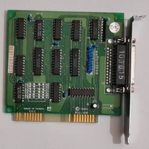 dtk PII-109 8-bit ISA Controller (Printer Port Card, parallel, LPT, 1985)