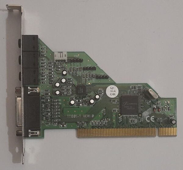 Terratec Integra128-T PCI Soundkarte (TT801-T, ForteMedia FM801-AS, 1999)