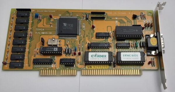 Gainward Cardex TSVGA 9015-31 ISA Grafikkarte (Tseng ET4000AX, 1MB, 1992) - Image 2