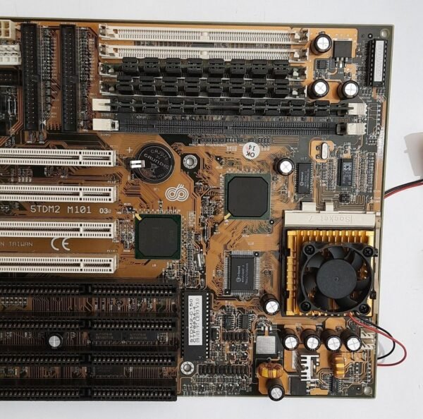 Chaintech 5TDM2 i430TX Sockel 7 ISA Mainboard + Pentium MMX 233MHz + 96MB RAM - Image 3