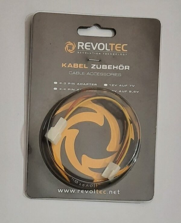 Revoltec Lüfter Adapter 12V auf 9,5V