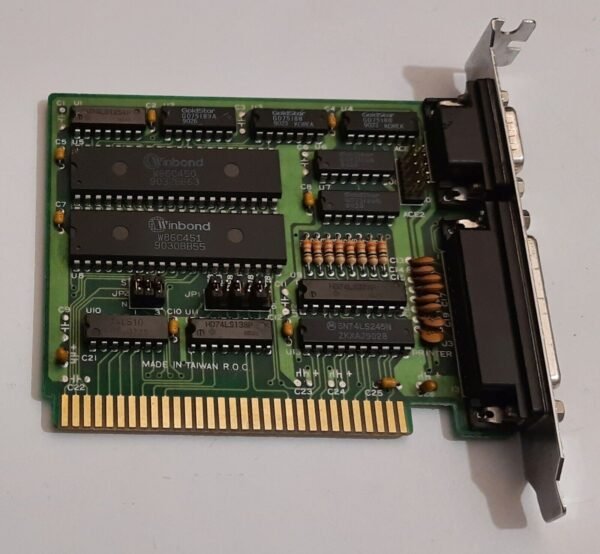 DFI DIO-500 Multi-I/O 8-bit ISA Controller (seriell, parallel, 1988) - Image 2