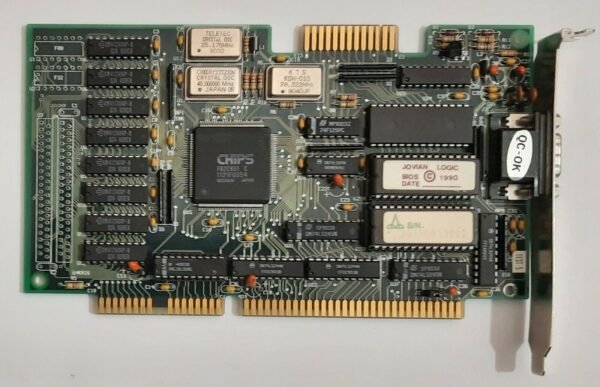 Jovian Logic ISA Grafikkarte (Chips F82C451, 256KB, 1990)