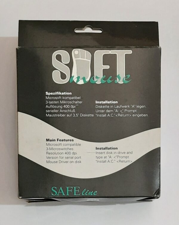 SAFEline SOFTmouse serielle Maus (RS232, retro, NOS) - Image 2