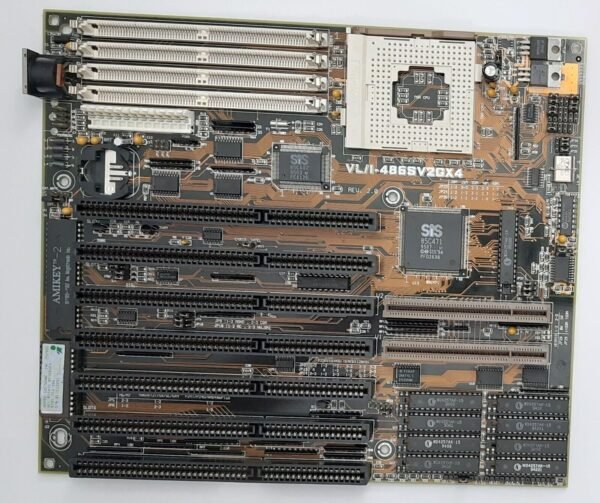 ASUS VL/I-486SV2GX4 Rev 2.0 VLB ISA 486 80486 socket 3 retro Mainboard