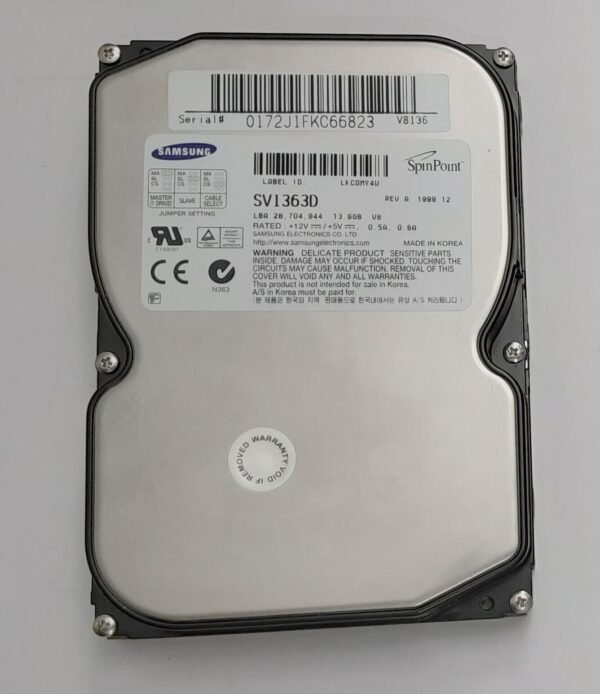 Samsung SV1363D IDE Festplatte (13.6GB, retro, 1999)