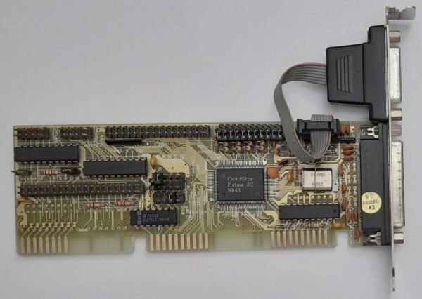 Kentech IDE PLUS V4L ISA Multi-I/O IDE Floppy Controller (Goldstar, retro, 1994)