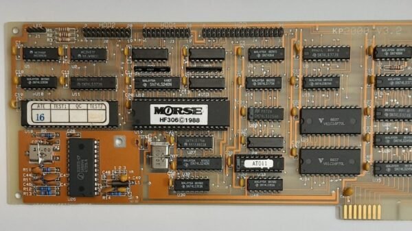 Morse KP2000 V3.2 ISA MFM Floppy Controller (retro, 1988) - Image 2