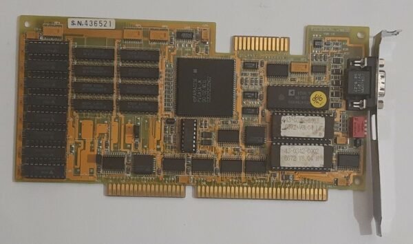 Lung HWA VGA 16 ISA Grafikkarte (Paradise PVGA1A-JK, 512KB, 1990)