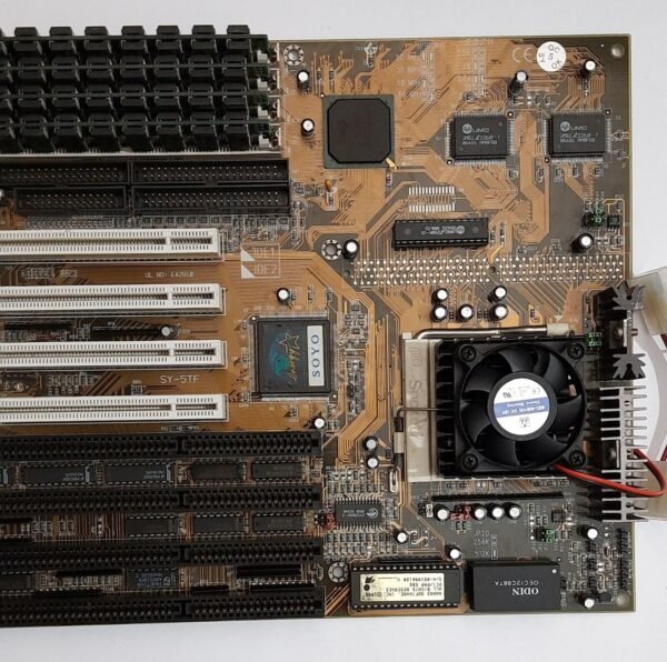 SOYO SY-5TF5 Sockel 7 i430HX ISA retro Mainboard + Pentium MMX200MHz + 32MB RAM - Image 3