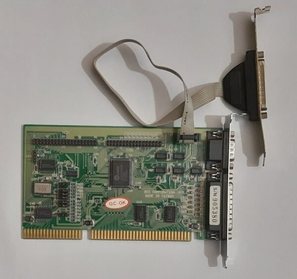 BCC MIO-A ISA Multi-I/O IDE Floppy Controller (UMC, 1990)