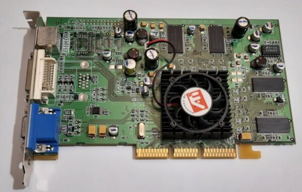 Sapphire Radeon 7500 AGP Grafikkarte (ATI, 64MB DDR, V/D/VO, retro, 2001) - Image 2