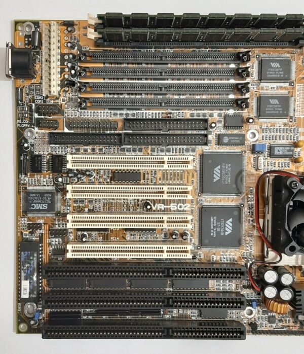 FIC VA-502 Sockel 7 ISA Mainboard + AMD K6 233MHz + 64MB SD-RAM + Handbuch - Image 2