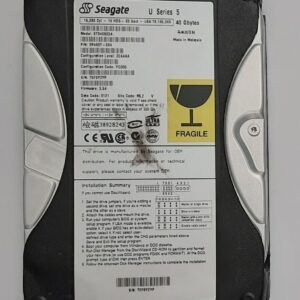 Seagate ST340823A IDE Festplatte (U Series 5, 40GB, retro, 2001)