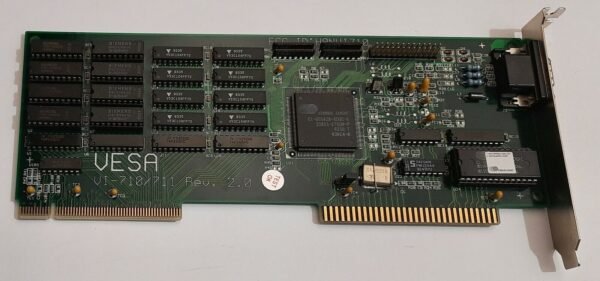 Elitegroup VI-711 VLB Grafikkarte (Cirrus Logic CL-GD5428, 2MB, 1993) - Image 2