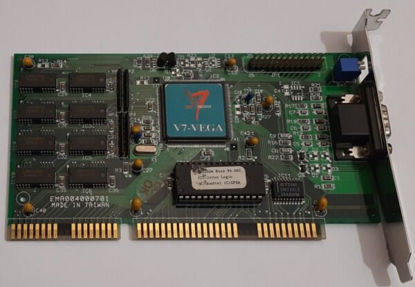 SPEA V7-VEGA ISA Grafikkarte (Cirrus Logic CL-GD5428, 1MB, retro, 1994) - Image 2