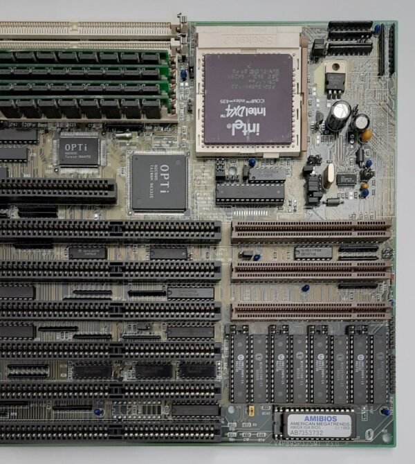 QDI V4895GRN/SMT 80486 ISA VLB retro Mainboard + Intel 80486DX4 100MHz + 16MB - Image 3