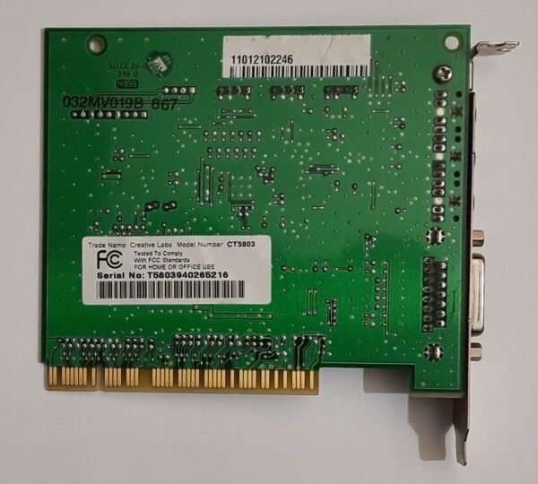 Creative AudioPCI 64V PCI Soundkarte (CT5803, ES1373, 1999) - Image 4