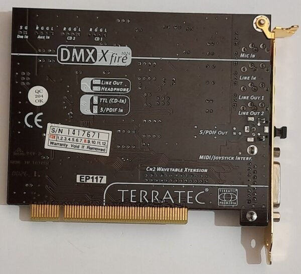 Terratec DMX XFire 1024 PCI Soundkarte (Crystal CS4624-CQ, 2000) - Image 4
