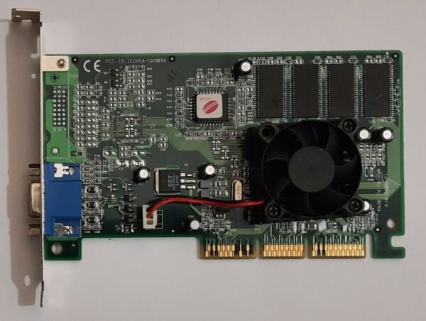 Gainward GW909A AGP Grafikkarte (nvidia Vanta, 16MB, 1999)