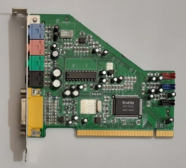 Aztech PCI 168 PCI Soundkarte (AZFIN AZF3328, 1998)