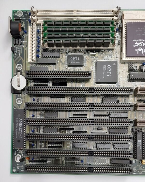 QDI V4895GRN/SMT 80486 ISA VLB retro Mainboard + Intel 80486DX4 100MHz + 16MB - Image 2