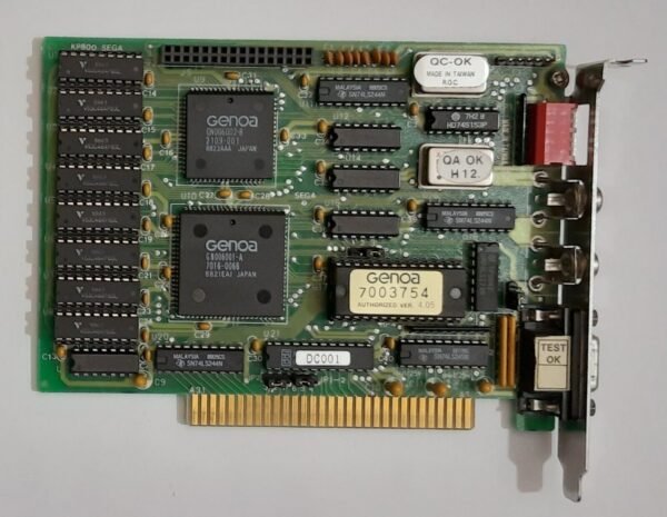 MORSE KP800 SEGA 8-bit ISA EGA Grafikkarte (Genoa GN006001/2, 1988)