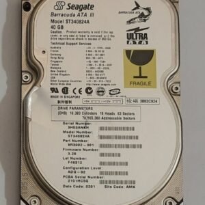 Seagate ST340824A IDE Festplatte (40GB, 2002)