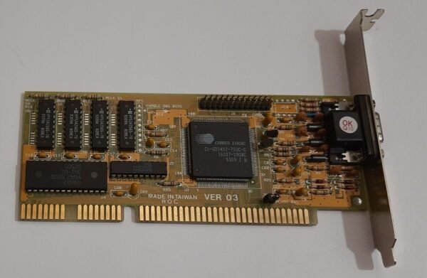 Raytech 3201 ISA Grafikkarte (Cirrus Logic CL-GD5402, 512KB, retro, 1993) - Image 2