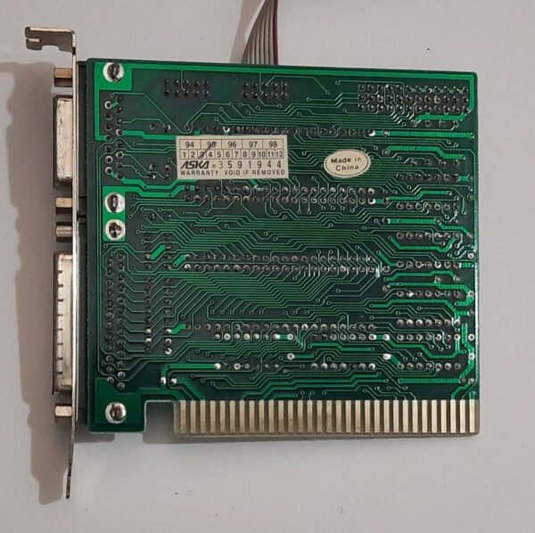 Goldstar (?) GW451C ISA 8-bit Multi-I/O Controller (COM, LPT, retro, 1995) - Image 4