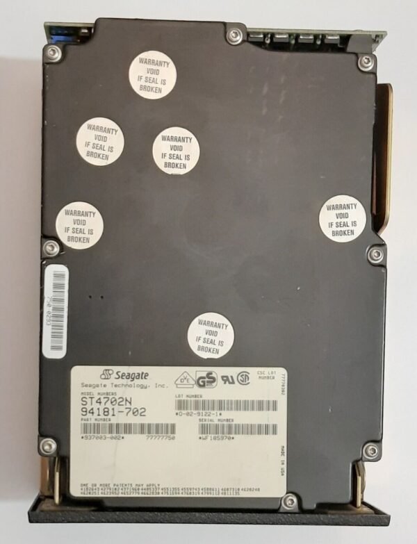 Seagate ST4702N / CDC Wren V 94181-702 SCSI Festplatte (600MB, 50-pol., 1990)