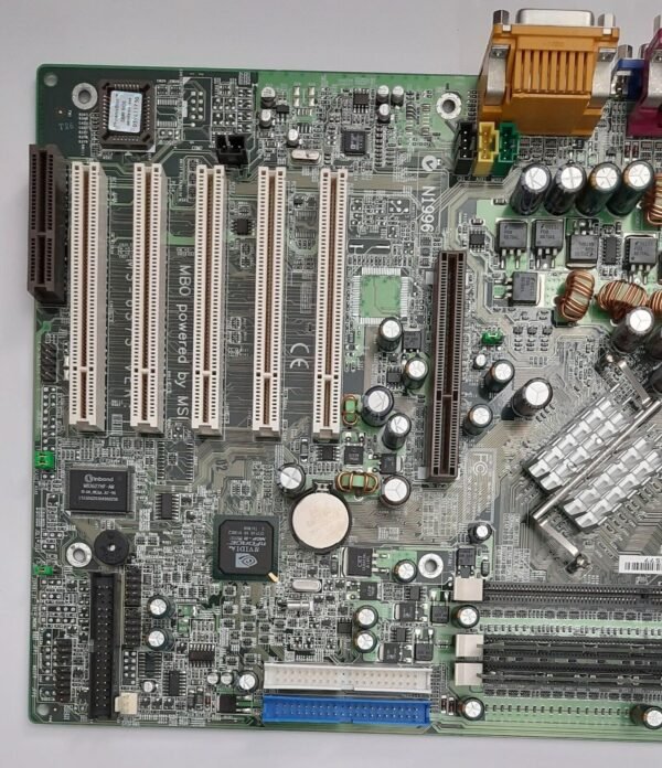 MSI MS-6373 Sockel A AGP retro Mainboard + AMD Athlon XP 1600+ + 1GB DDR RAM - Image 2