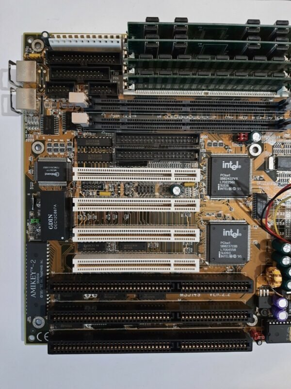 MSI MS-5149 Sockel 7 ISA retro Mainboard + Intel Pentium 166MHz + 64MB EDO RAM - Image 2
