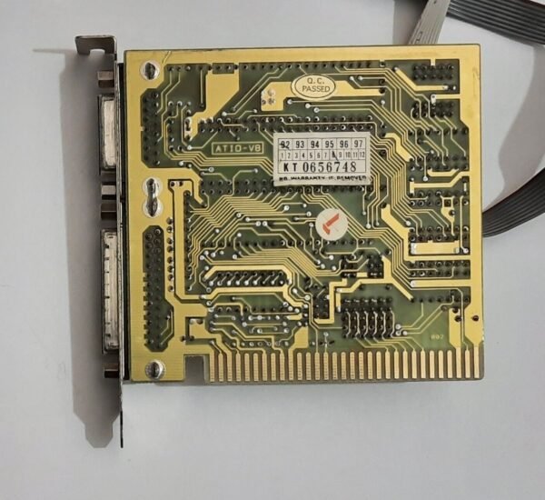 ATIO-V8 ISA 8-bit Multi-I/O Controller (1992, COM, LPT, RS-232, parallel) - Image 4