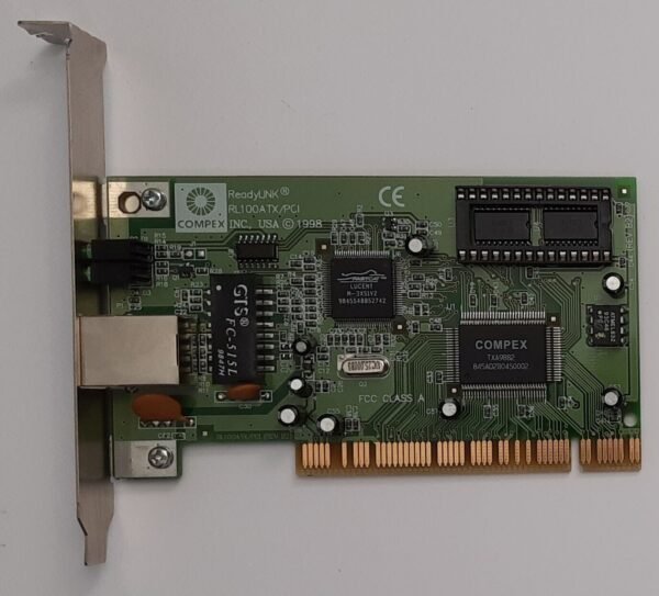 ReadyLINK RL100ATX/PCI Netzwerkkarte (RJ45, Compex, Ethernet, retro, 1998)