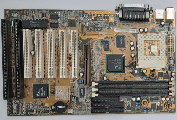 ASUS P5A Super Sockel 7 ISA AGP retro Mainboard OVP - Image 2