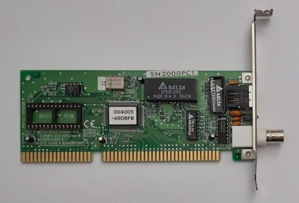 D-Link SN2000PCT ISA Netzwerkkarte (KA2OPC2001, BNC, RJ45, 1997)