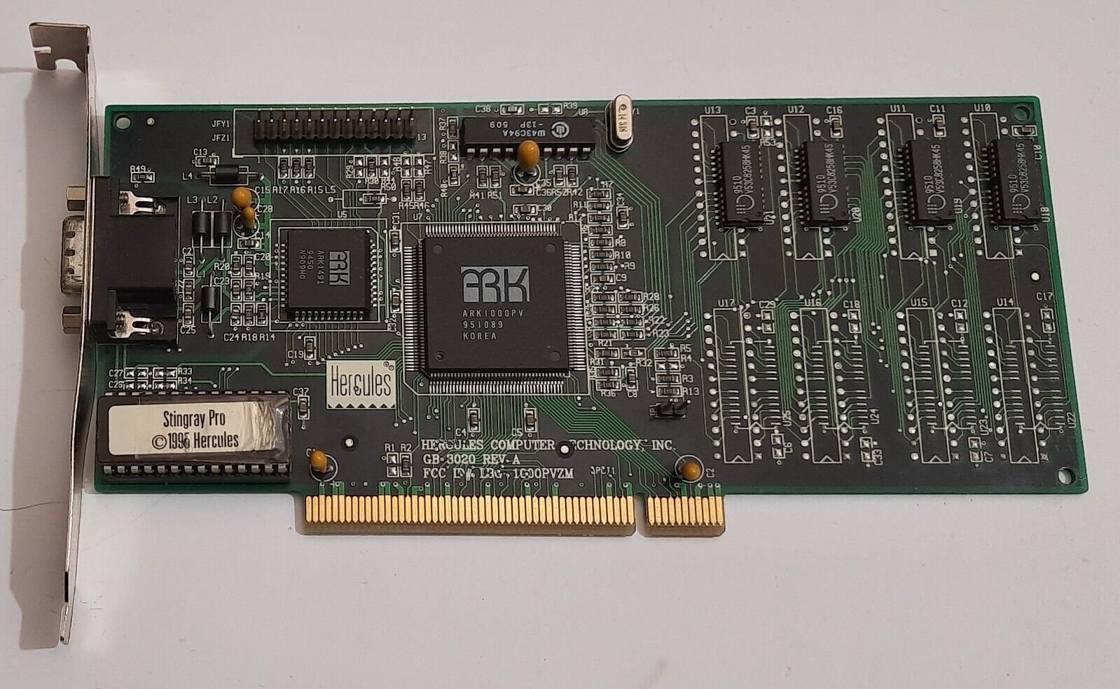 Hercules Stingray Pro PCI Grafikkarte (ARK1000PV, 1MB, retro, 1995) - Image 2