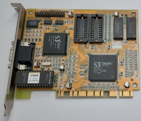 miro Crystal 20SD PCI Grafikkarte (S3 Vision864, 86C864, 1MB, retro, 1994) - Image 2