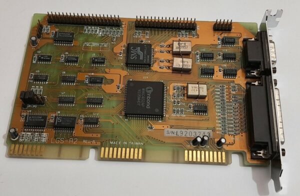 Goldstar(?) LGS-A2 ISA Multi-I/O IDE Floppy Controller (SMC, Winbond, 1991) - Image 2