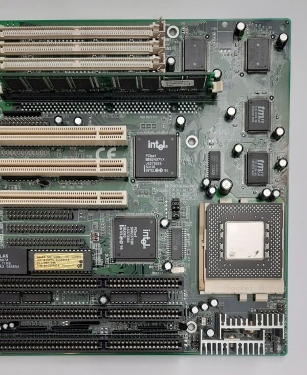 Shuttle HOT-555 Sockel 7 ISA retro Mainboard + Pentium MMX 166MHz + 32MB RAM - Image 3
