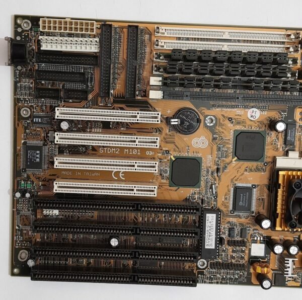 Chaintech 5TDM2 i430TX Sockel 7 ISA Mainboard + Pentium MMX 233MHz + 96MB RAM - Image 2