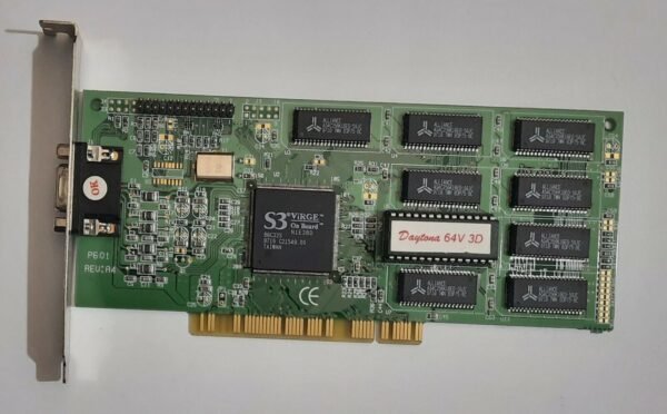 Palit Daytona 64V 3D PCI Grafikkarte (S3 ViRGE, 86C325, 4MB, 1997)