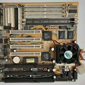 Biostar M5ATA Sockel 7 ISA Mainboard + Pentium MMX 233MHz + 128MB RAM